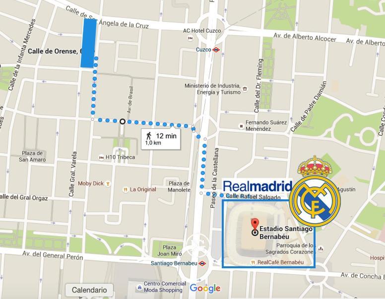 Bernabeu - Cuzco - Eurobuilding 2 Luxury Apartment Madrid Eksteriør billede